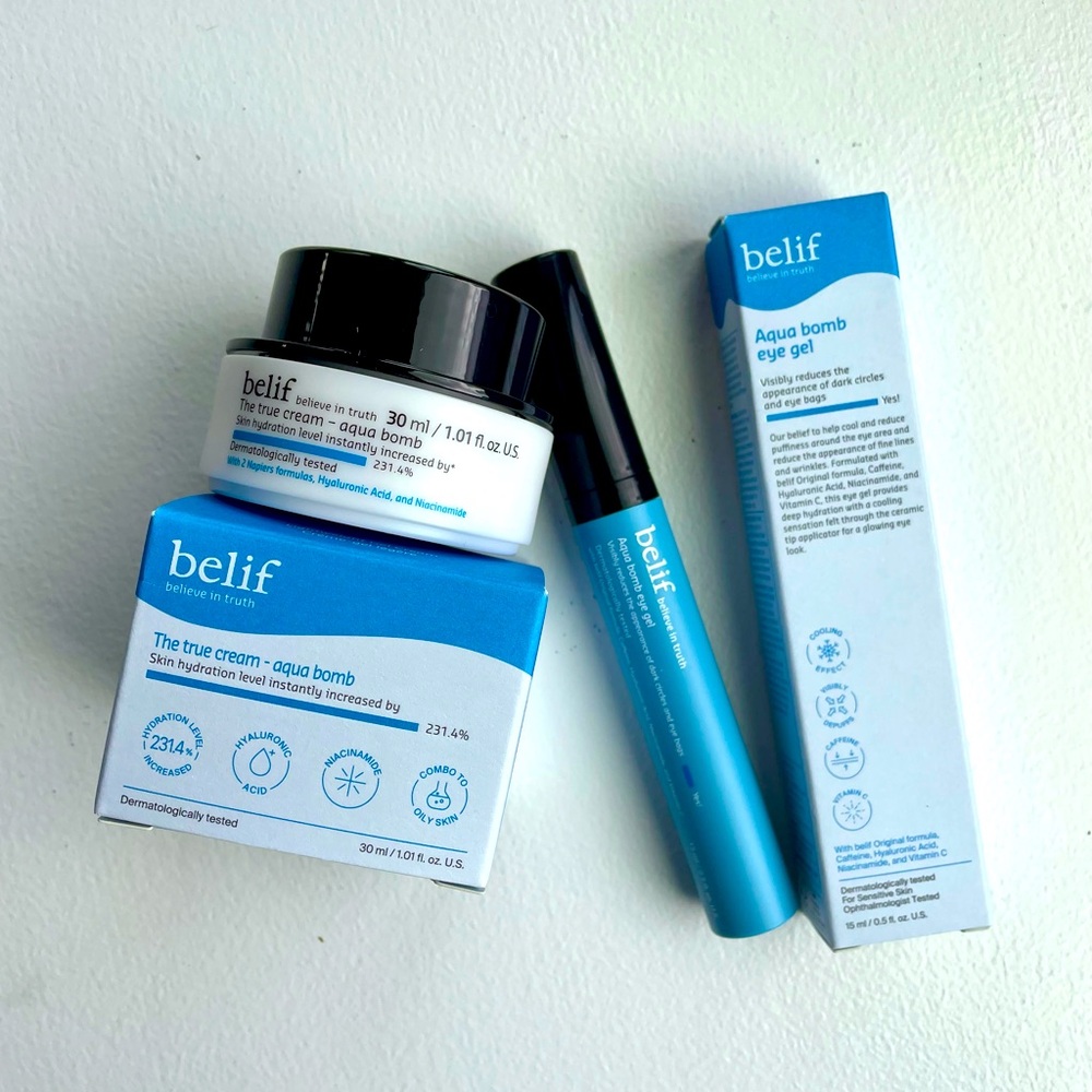 Belif Aqua Bomb Moisturizer Set Full Size
